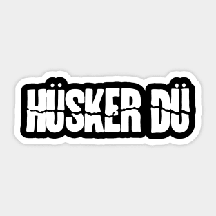 Husker Du Sticker